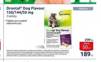 Benu Drontal dog flavour nabídka