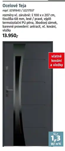 Bauhaus Ocelové Teja nabídka