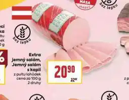 Billa Jemný salám s kapií nabídka