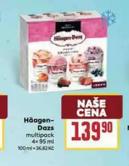 Billa Häagen dazs zmrzlina nabídka