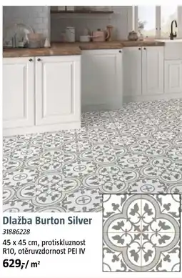 Bauhaus Dlažba Burton Silver nabídka