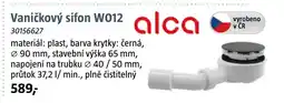 Bauhaus Vaničkový sifon W012 alca nabídka