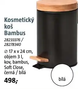 Bauhaus Kosmetický koš Bambus nabídka