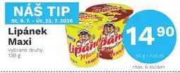 Konzum Lipánek Maxi nabídka