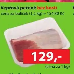 Konzum Vepřová pečeně bez kosti nabídka