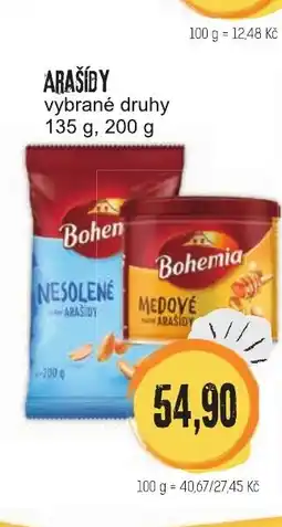 Konzum ARAŠÍDY nabídka