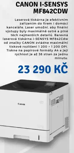 Planeo Elektro CANON I-SENSYS MF842CDW nabídka
