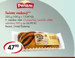 CBA Penam Twister makový** nabídka