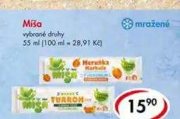 CBA Míša vybrané druhy nabídka