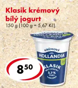 CBA Klasik krémový bílý jogurt nabídka