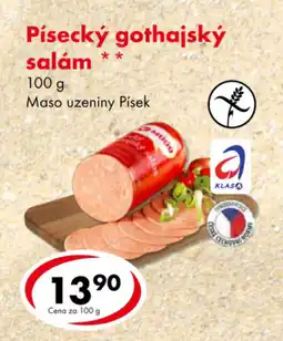 CBA Písecký gothajský salám nabídka