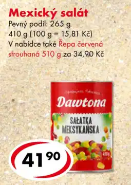 CBA Mexický salát nabídka