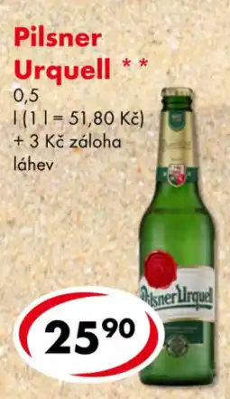 CBA Pilsner Urquell nabídka