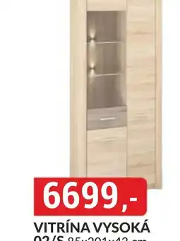 Baumax VITRÍNA VYSOKÁ 02/S nabídka