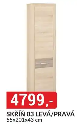 Baumax SKŘÍŇ 03 LEVÁ/PRAVÁ nabídka