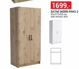 Baumax ŠATNÍ SKŘÍŇ PINO 2 nabídka