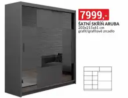 Baumax ŠATNÍ SKŘÍŇ ARUBA nabídka