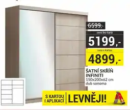 Baumax ŠATNÍ SKŘÍŇ INFINITI nabídka