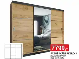 Baumax ŠATNÍ SKŘÍŇ RETRO 3 nabídka