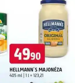 Terno Hellmann's tatarská omáčka, majonéza 450ml nabídka