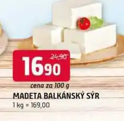 Terno Madeta Balkánský sýr 100g, vybrané druhy nabídka