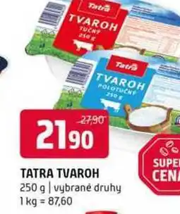 Terno Tatra Tvaroh 250g nabídka