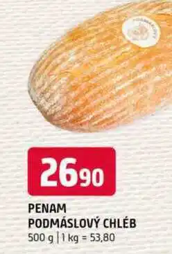 Terno Penam podmáslový Chléb 500g nabídka