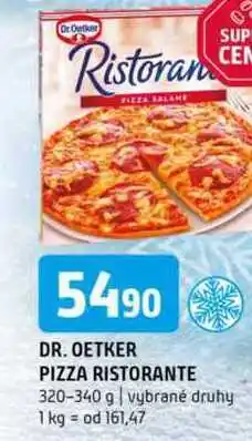 Terno Dr. Oetker Pizza Ristorante, vybrané druhy 320-340g nabídka