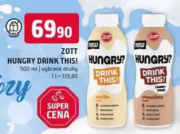 Terno Zott hungry drink this 500 ml vybrané druhy nabídka