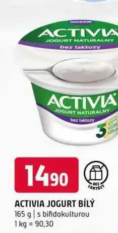 Terno Activia Bílá 165g nabídka