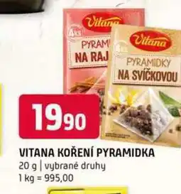 Terno Vitana koření pyramidka 20 g vybrané druhy nabídka