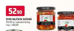 Terno Efko rajčata sušená 175/110 g vybrané druhy nabídka