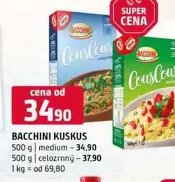 Terno Bacchini kuskus 500 g medium 500 g celozrnný nabídka