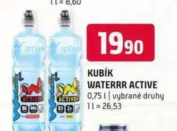 Terno Kubík waterrr active 0,75l vybrané druhy nabídka