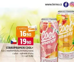 Terno Staropramen cool+ 0,5l nabídka