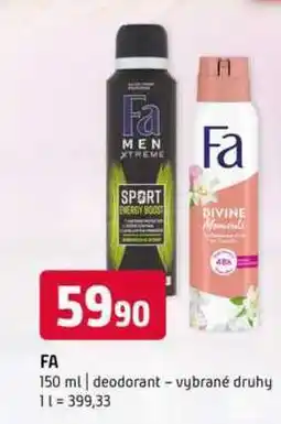 Terno Fa 150 ml deodorant vybrané druhy nabídka