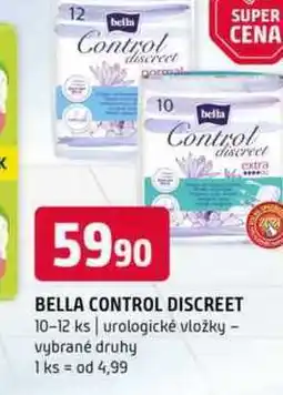 Terno Bella control discreet 10-12 ks urologické vložky vybrané druhy nabídka