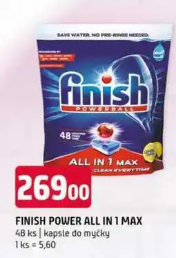 Terno Finish power all in 1 max 48 ks kapsle do myčky nabídka