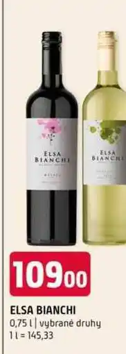 Terno Elsa bianchi 0,75l vybrané druhy nabídka