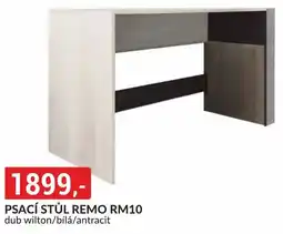 Baumax PSACÍ STŮL REMO RM10 dub wilton/bílá/antracit nabídka
