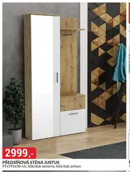 Baumax PŘEDSÍŇOVÁ STĚNA JUSTUS nabídka
