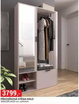 Baumax PŘEDSÍŇOVÁ STĚNA MILO , cashmire nabídka