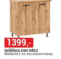 Baumax SKŘÍŇKA D80 DŘEZ nabídka