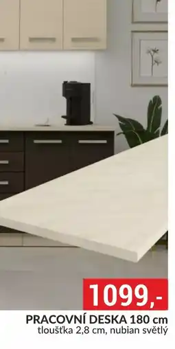 Baumax PRACOVNÍ DESKA 180 cm nabídka
