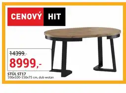 Baumax STŮL ST17 nabídka