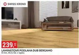 Baumax LAMINÁTOVÁ PODLAHA DUB BERGAMO 8 mm, AC5/33, v-spára nabídka