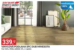 Baumax VINYLOVÁ PODLAHA SPC DUB MINESOTA 4,2 mm, třída zátěže 31, v-spára nabídka