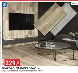 Baumax DLAŽBA OUTLANDER třída I, protiskluz R9, otěruvzdornost PEI 4 nabídka