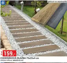 Baumax Chodníková dlažba nabídka
