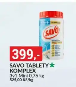 Baumax SAVO TABLETY* KOMPLEX nabídka